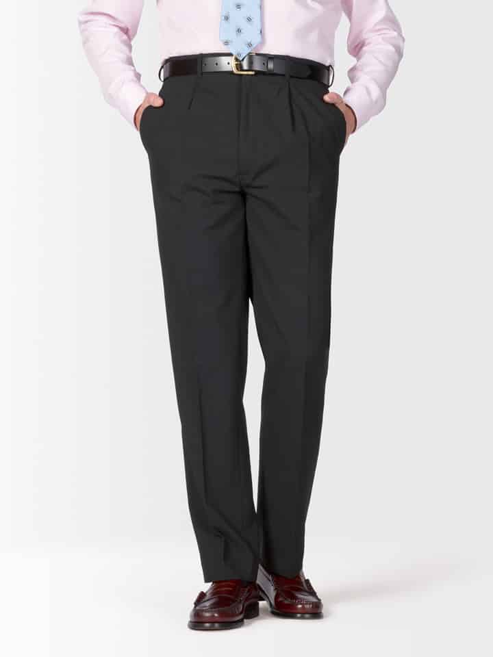 Men's Black Smart Trousers