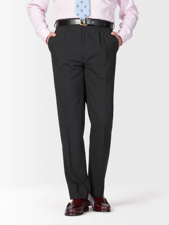 Men's Black Smart Trousers