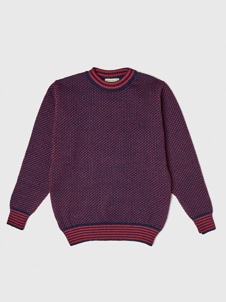 Red Norwegian Jumper Front