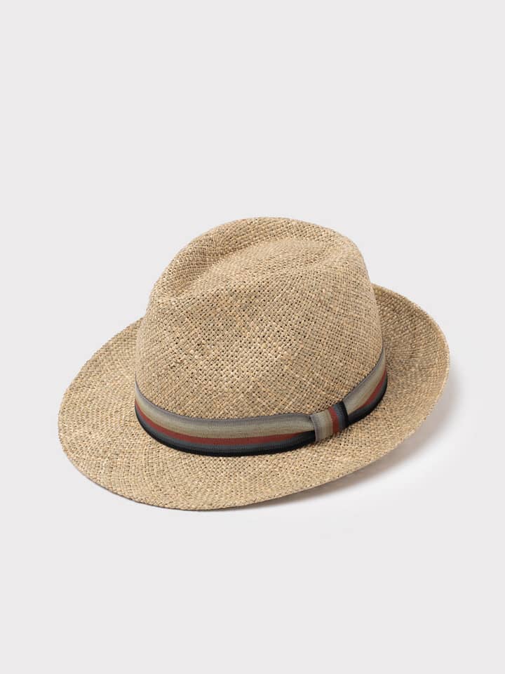Men's Natural Seagrass Straw Fedora