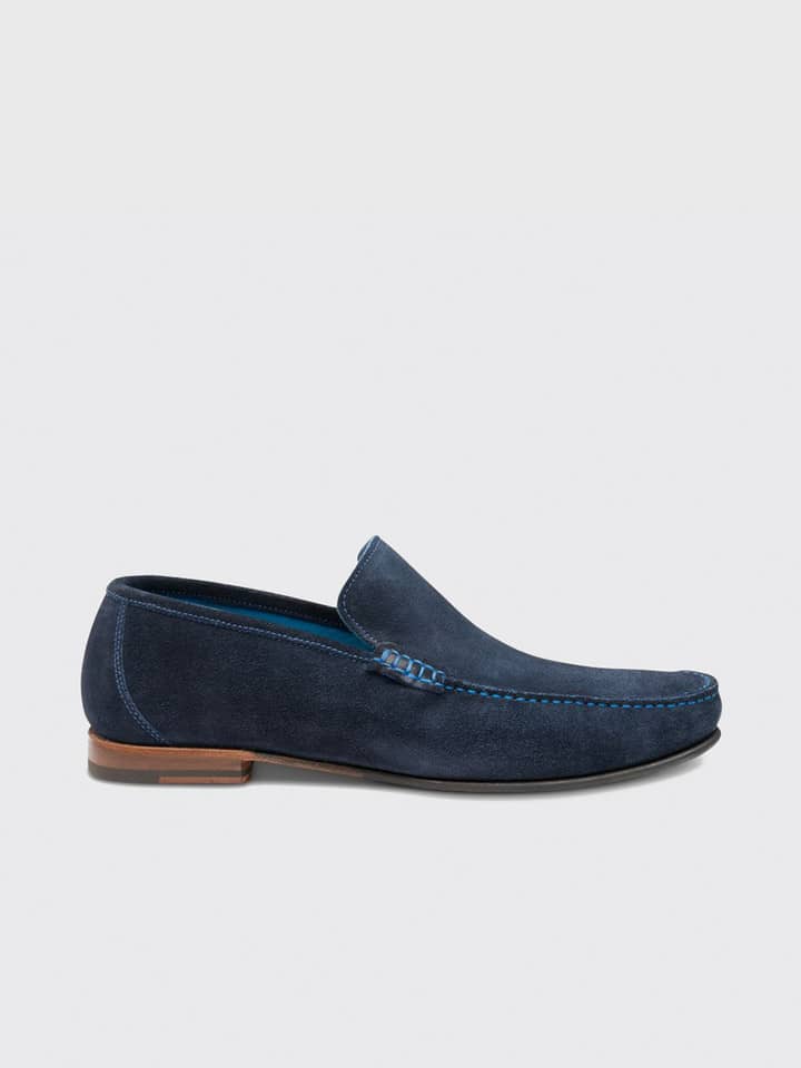 Loake Nicholson Navy Loafer