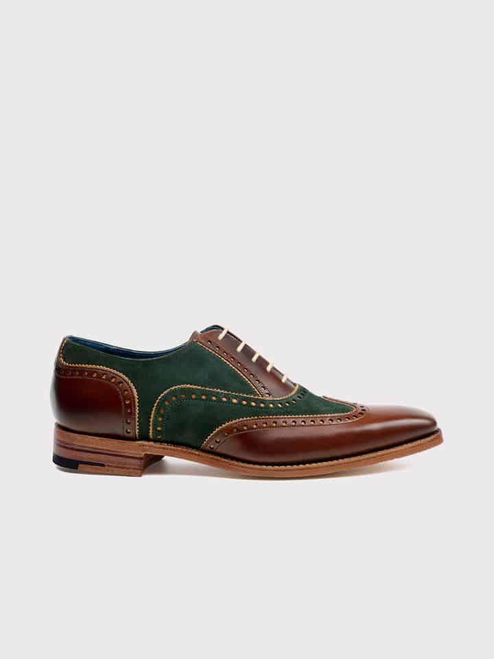 Brown & Green Spencer Shoe