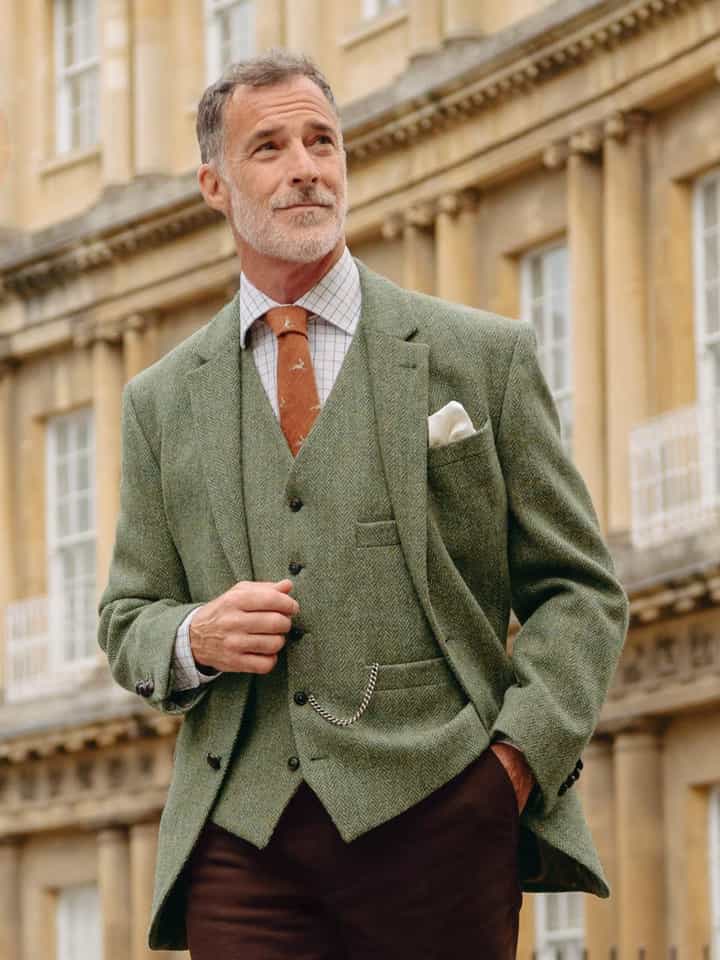 Nettle Harris Tweed Jacket and Waistcoat