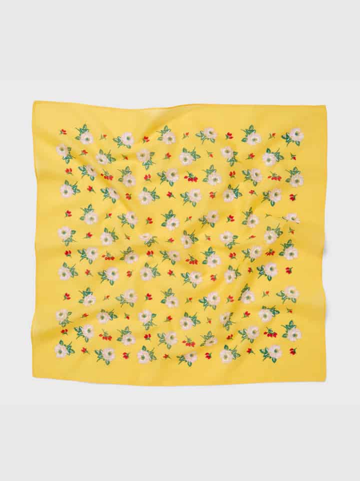 Floral Giant Hank in Yellow