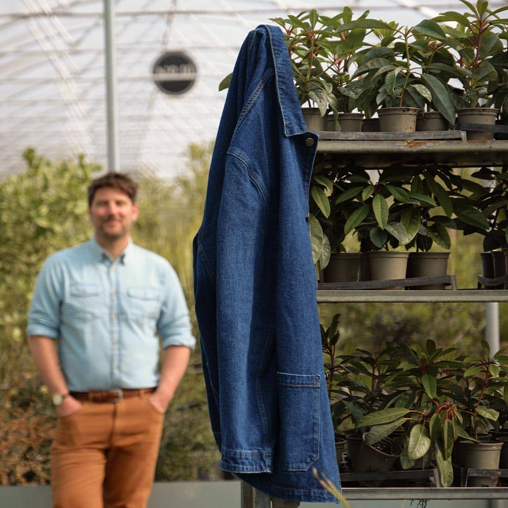 Denim Chore Jacket Hanging